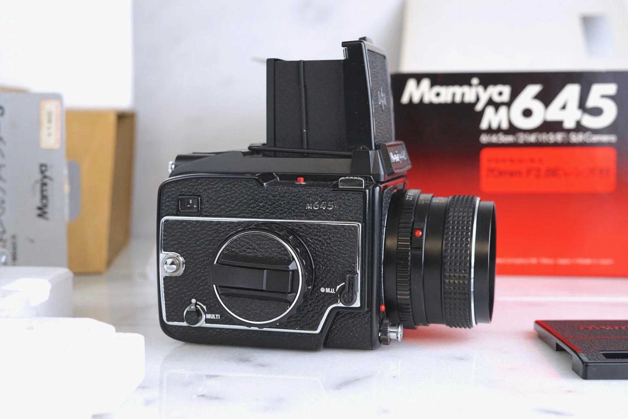 Mamiya M 645 Camera Kit with Mamiya Sekor C 70mm F/2.8E Lens